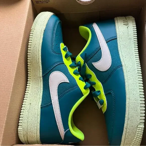 Air Force 1 Crater NN (GS) Youth Bright Spruce/Phantom-Volt Size 5y